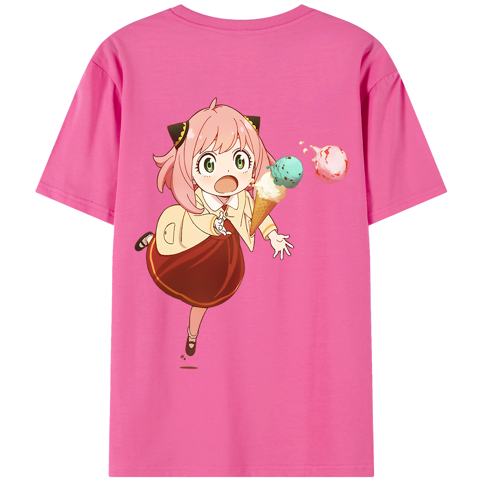（画像用） SPY×FAMILY间谍家家酒 レディース半袖Tシャツ(バックプリント)